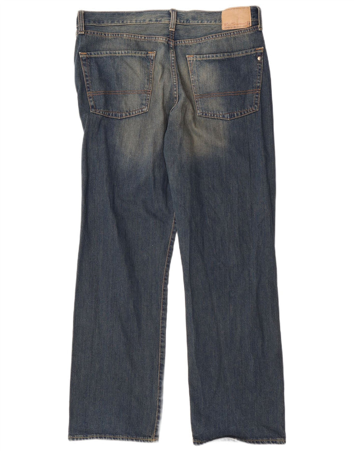 BEN SHERMAN Mens Straight Jeans W36 L32 Blue Cotton