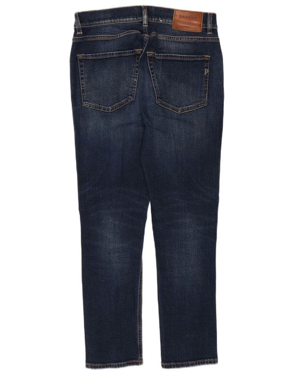 Dondup Womens Mila Carrot Slim Jeans W28 L26 Blue Cotton