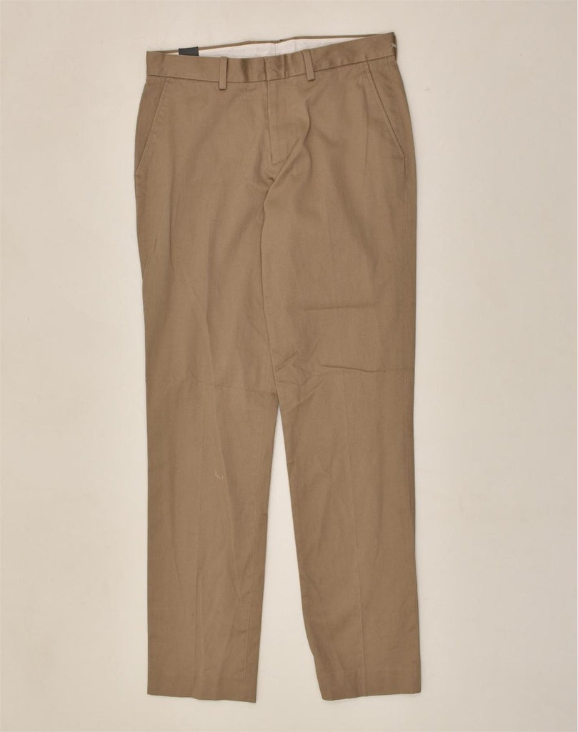 J. CREW Mens Ludlow Slim Chino Trousers W29 L32 Beige Cotton | Vintage J. Crew | Thrift | Second-Hand J. Crew | Used Clothing | Messina Hembry 