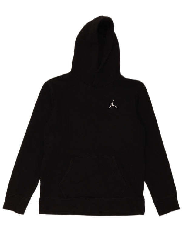 Jordan Boys Hoodie Jumper 13-14 Years XL Black Cotton