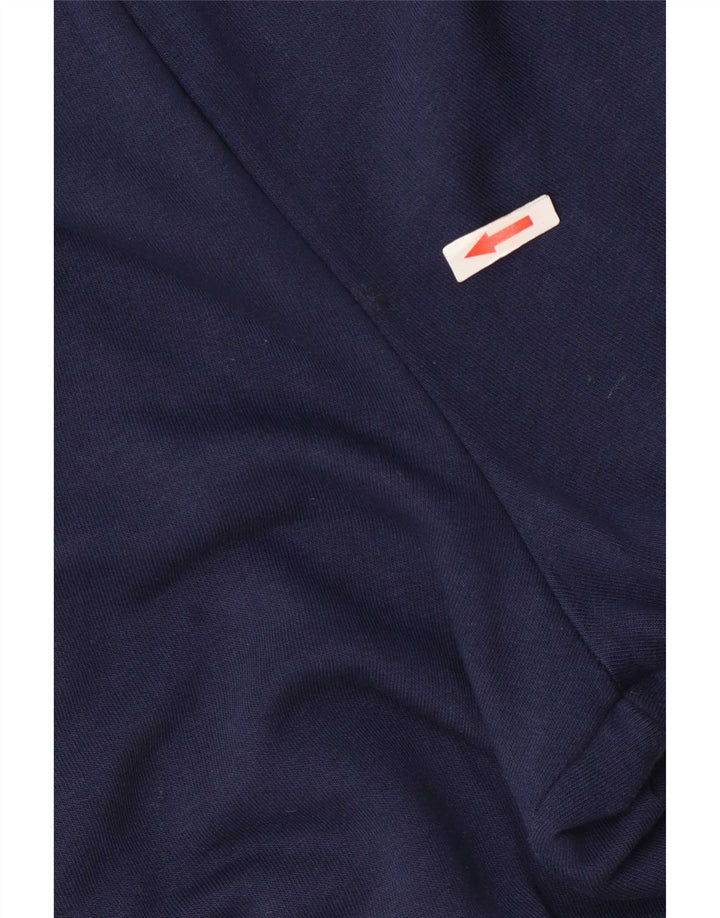 Puma Mens Tracksuit Trousers Small Navy Blue Cotton