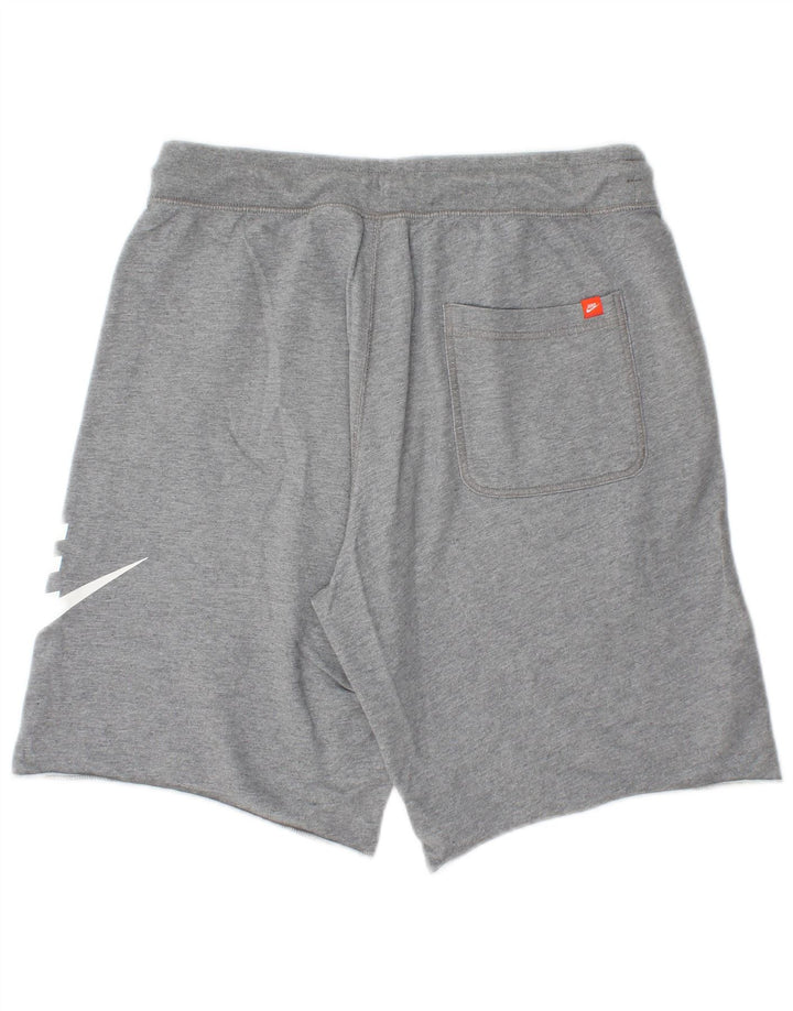Nike Mens Graphic Sport Shorts Medium  Grey Cotton