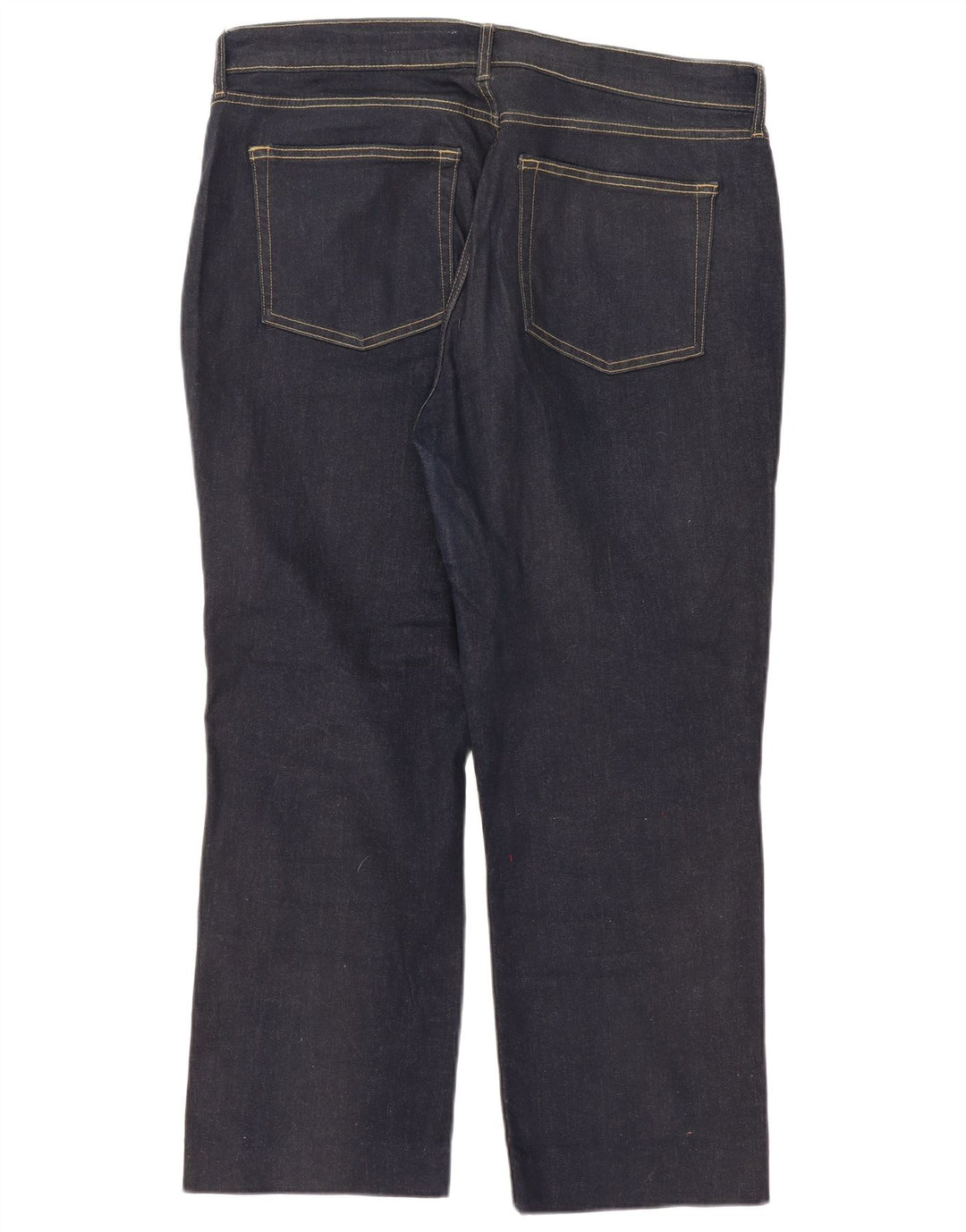 Zara Womens Straight Jeans EU 46 2XL W36 L27 Navy Blue