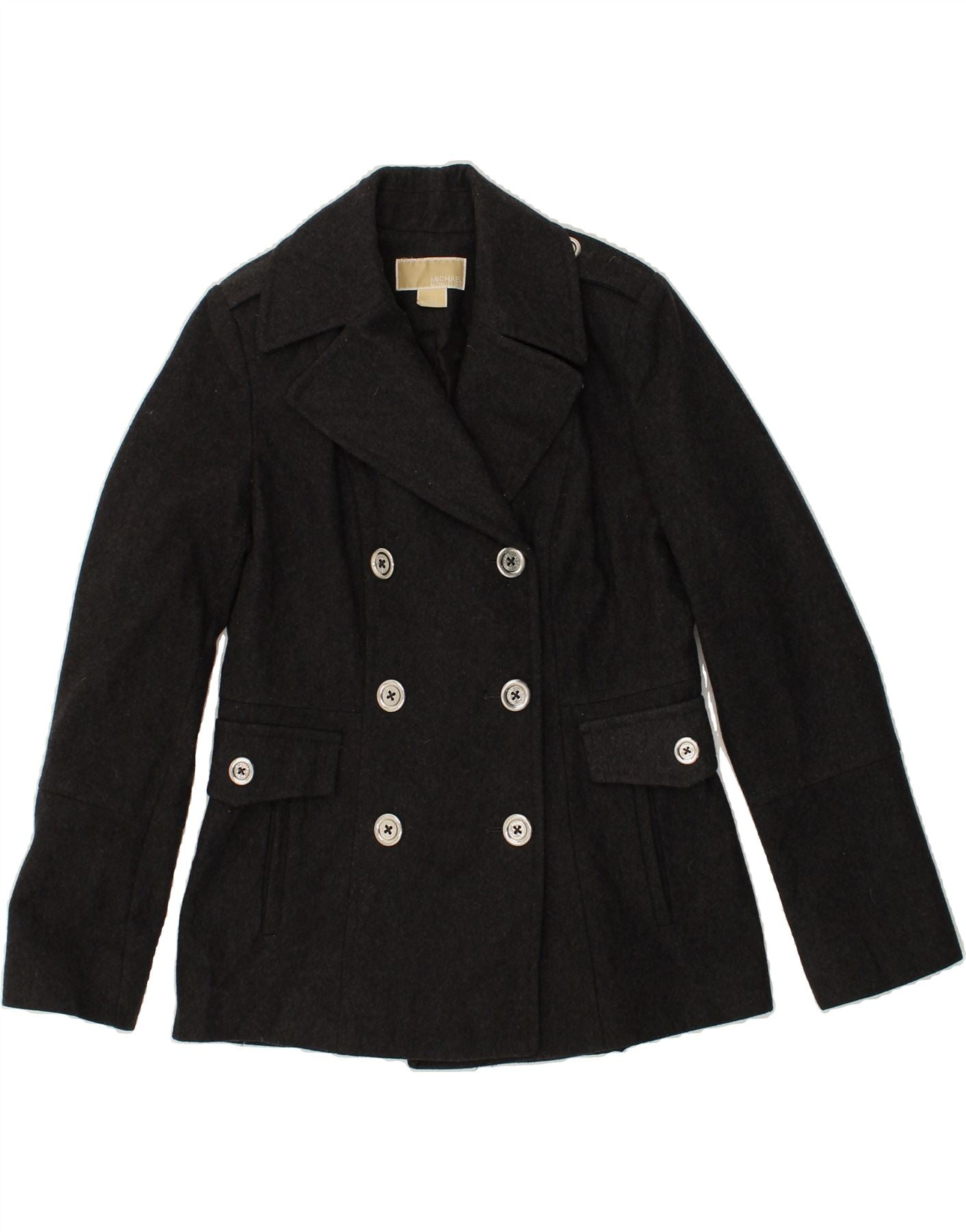 Michael kors deals black pea coat