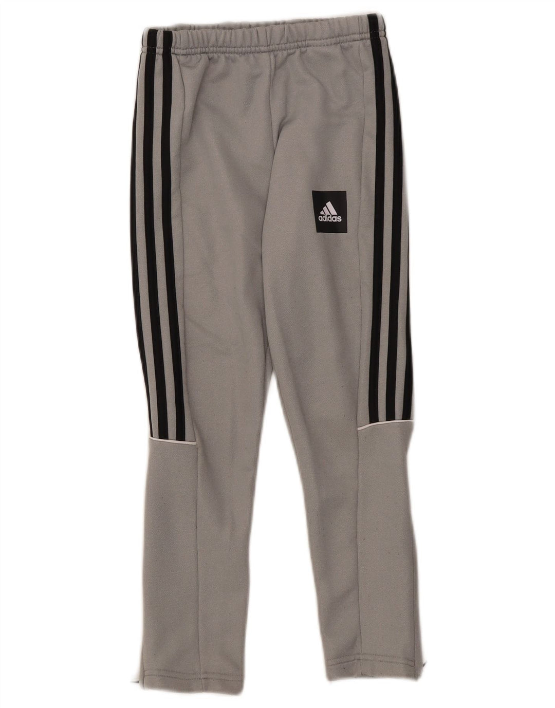 Adidas Boys Aeroready Tracksuit Trousers 7-8 Years  Grey Polyester