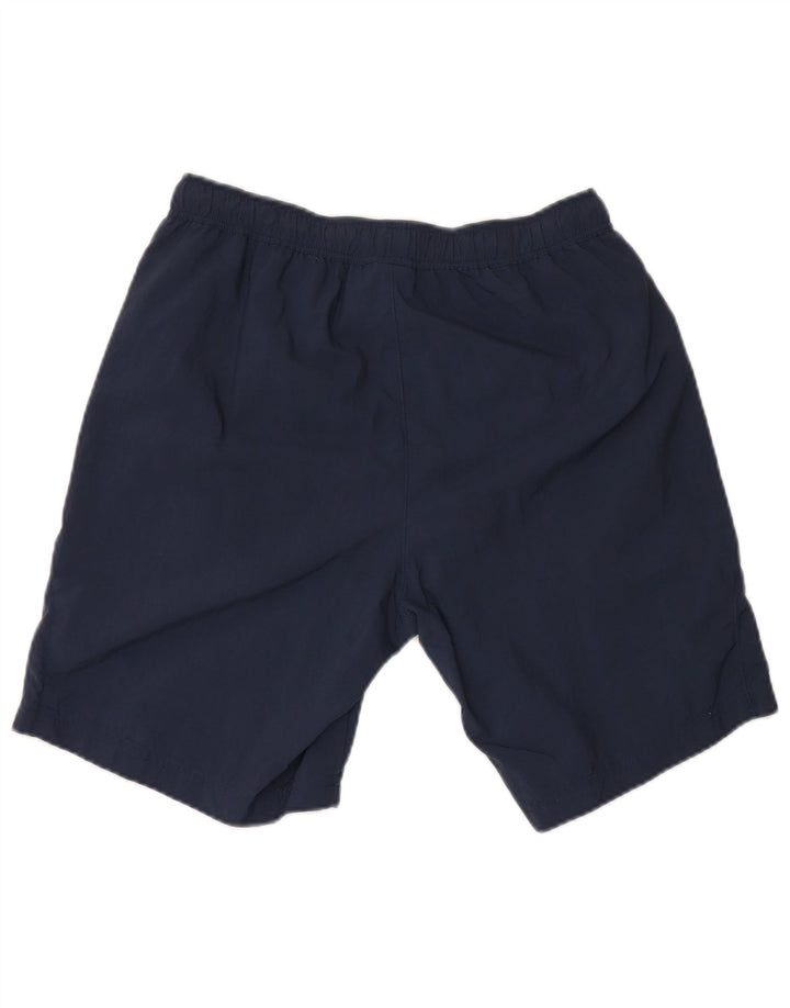 ASICS Mens Graphic Swimming Shorts Large  Navy Blue Polyamide