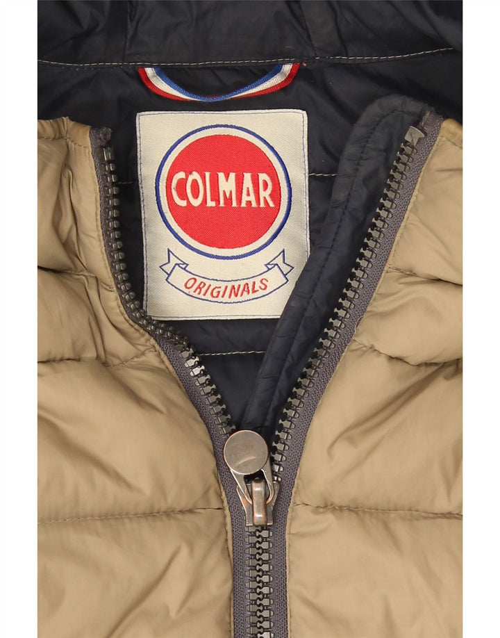 Colmar Mens Hooded Padded Jacket IT 48 Medium Khaki