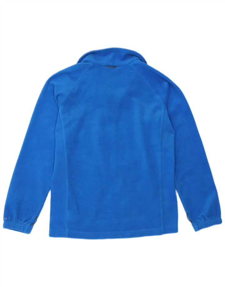 Columbia Girls Interchange Fleece Jacket 13-14 Years Large Blue Polyester