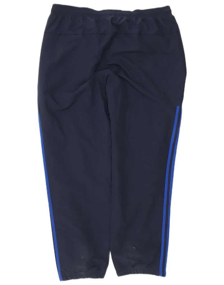 Adidas Mens Tracksuit Trousers XL Navy Blue Polyester