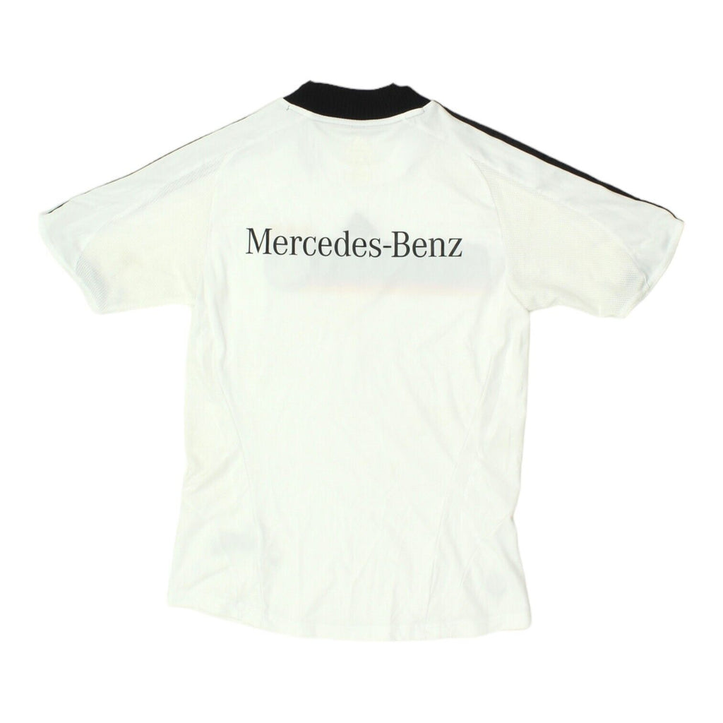 Germany 08/09 Mens White Adidas Home Shirt | Vintage International Football VTG | Vintage Messina Hembry | Thrift | Second-Hand Messina Hembry | Used Clothing | Messina Hembry 