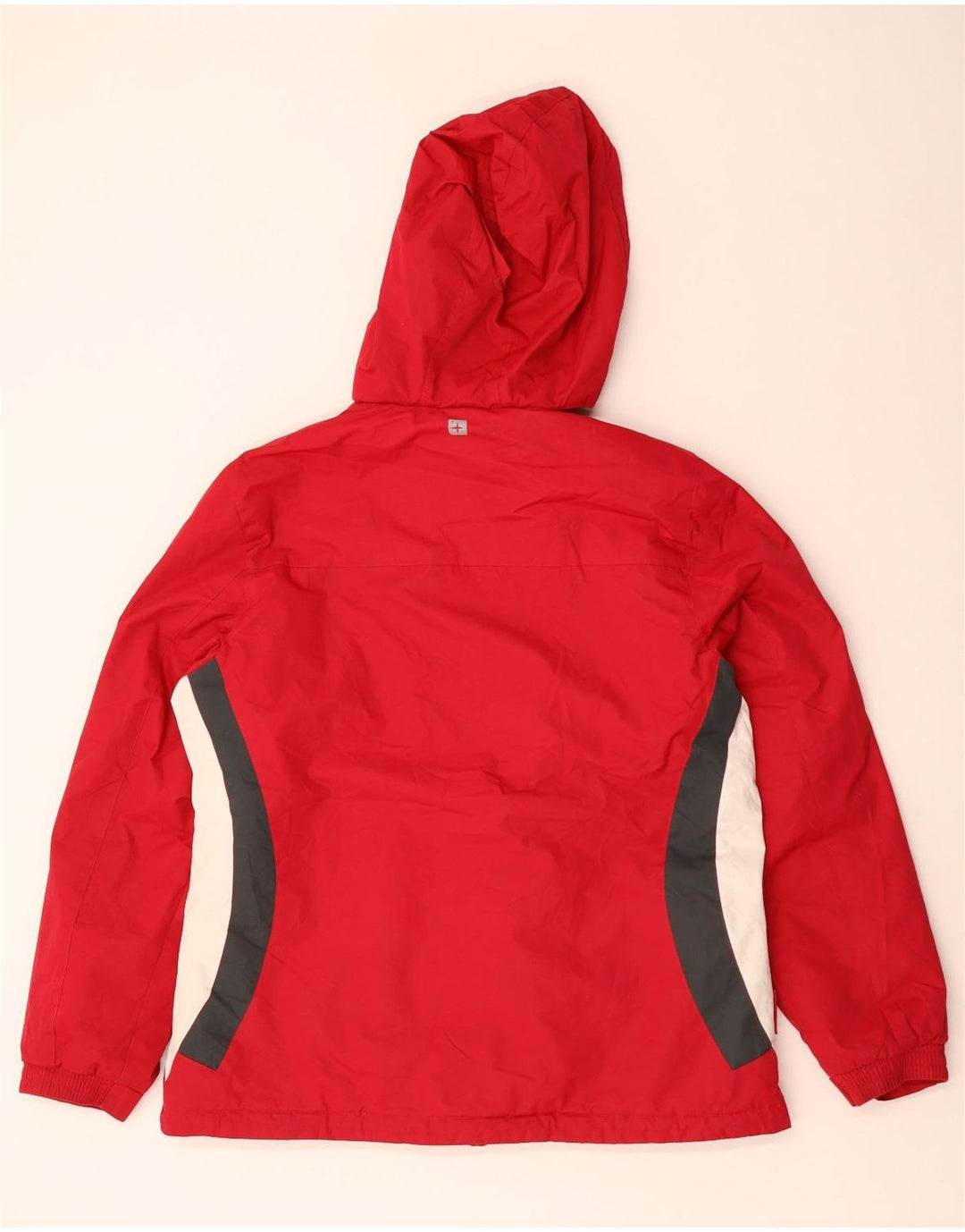 Mountain Warehouse Womens Hooded Windbreaker Jacket UK 18 XL Red