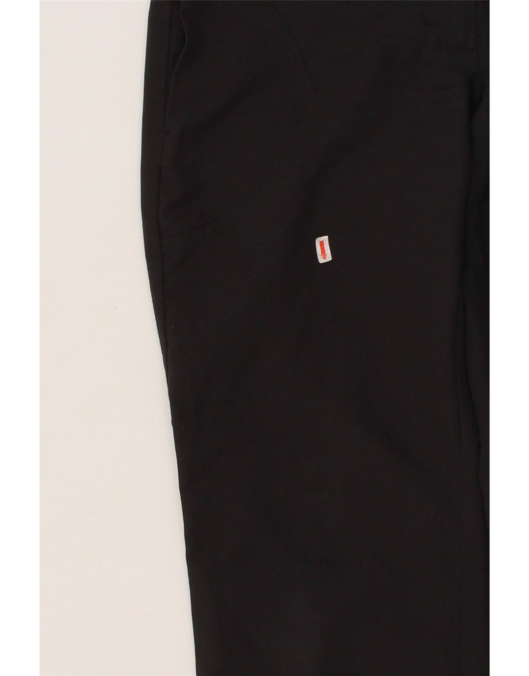 REEBOK Womens Straight Chino Trousers Small W32 L30  Black Polyester Vintage Reebok and Second-Hand Reebok from Messina Hembry 