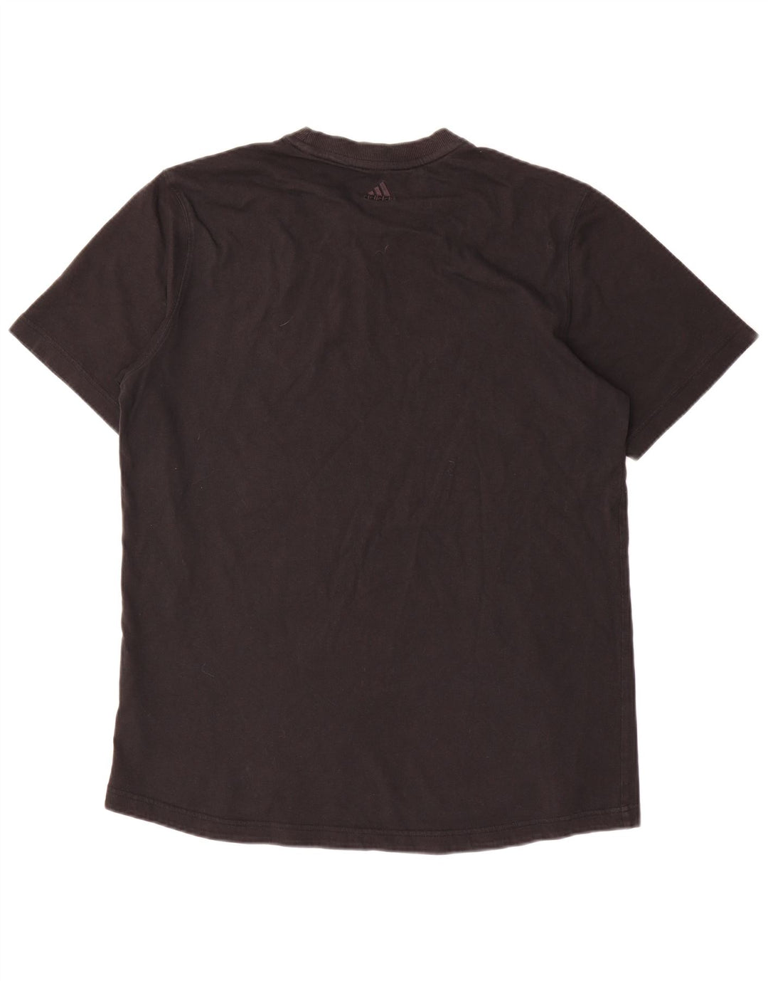 Adidas Mens Graphic T-Shirt Top Large Black Cotton