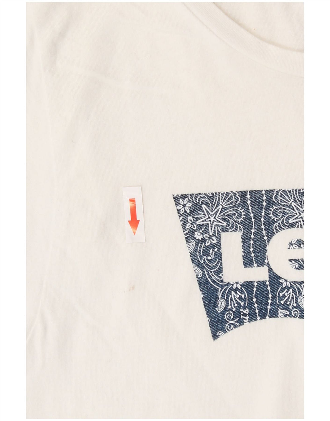 Levi's Girls Graphic Vest Top 11-12 Years White Cotton