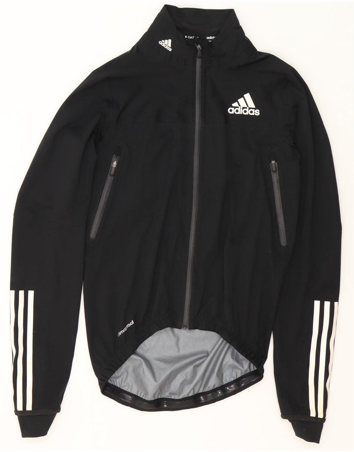 Adidas Mens Cycling Tracksuit Top Jacket XS Black