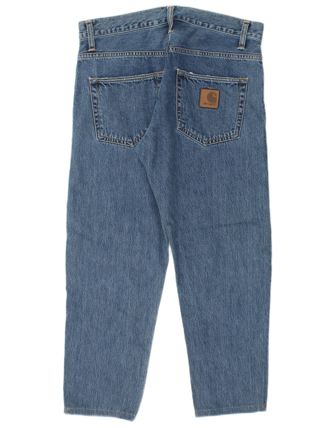 CARHARTT Mens Klondike Tapered Jeans W31 L25 Blue Cotton