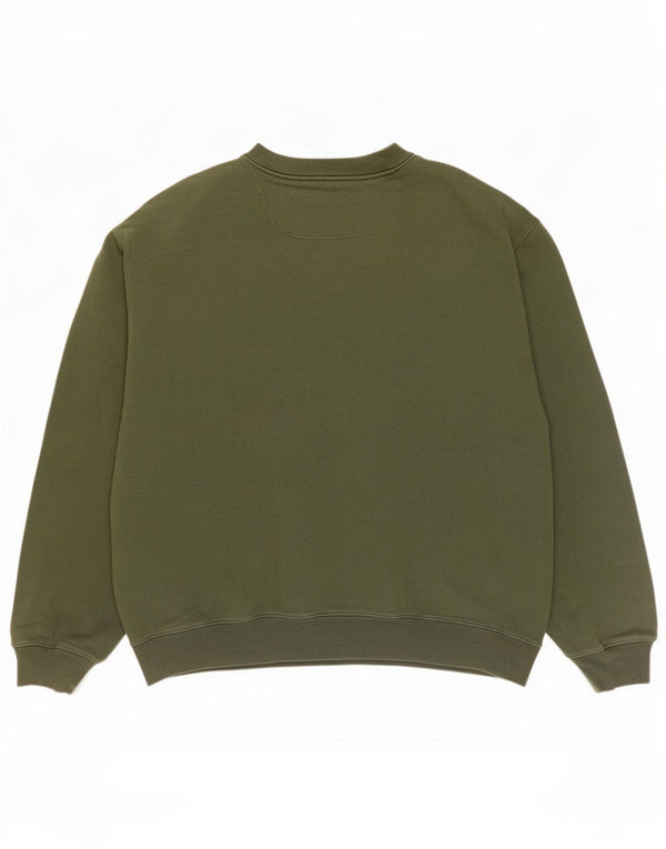 Champion Mens Sweatshirt Jumper 2XL Khaki Cotton
