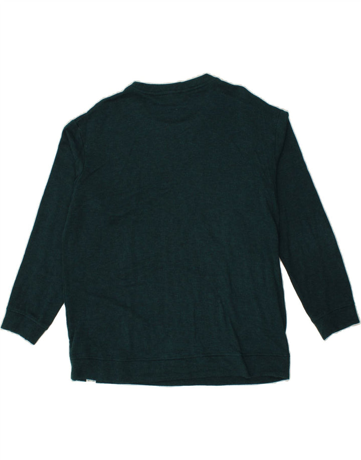 ORVIS Womens Oversized Sweatshirt Jumper UK 14 Medium Green Modal Vintage Orvis and Second-Hand Orvis from Messina Hembry 