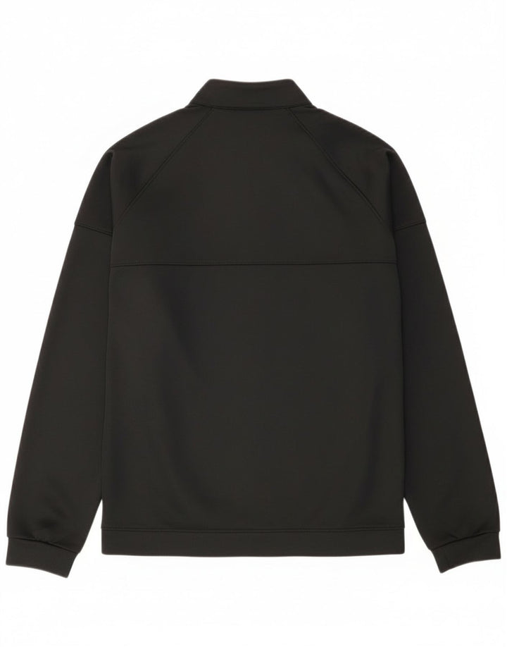 Nike Boys Tracksuit Top Jacket 13-14 Years XL Black Polyester