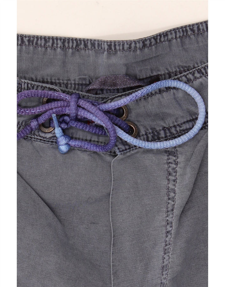 Murphy & Nye Mens Casual Shorts W38 XL Blue Cotton