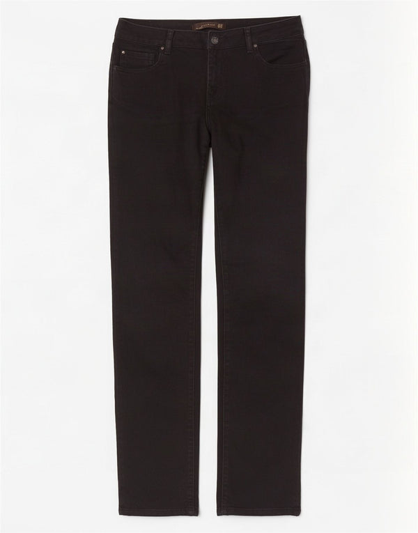 Zara Womens Slim Jeans EU 42 Large W32 L34 Black