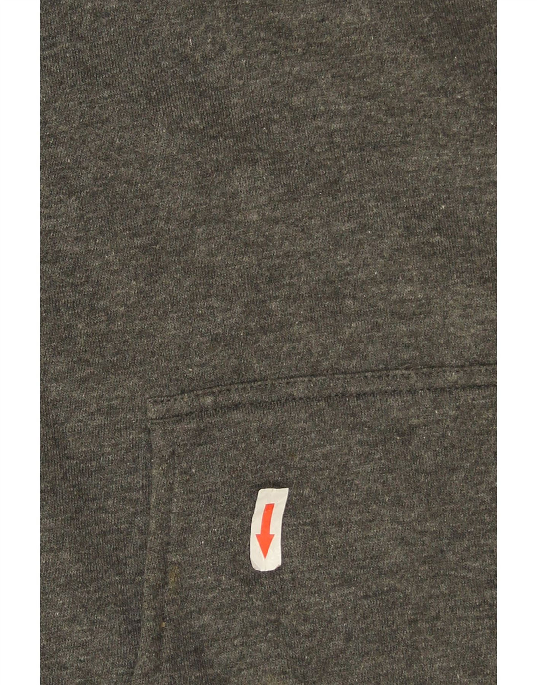 Nike Womens Graphic Oversized Hoodie Jumper US 8/10 Medium Grey Cotton