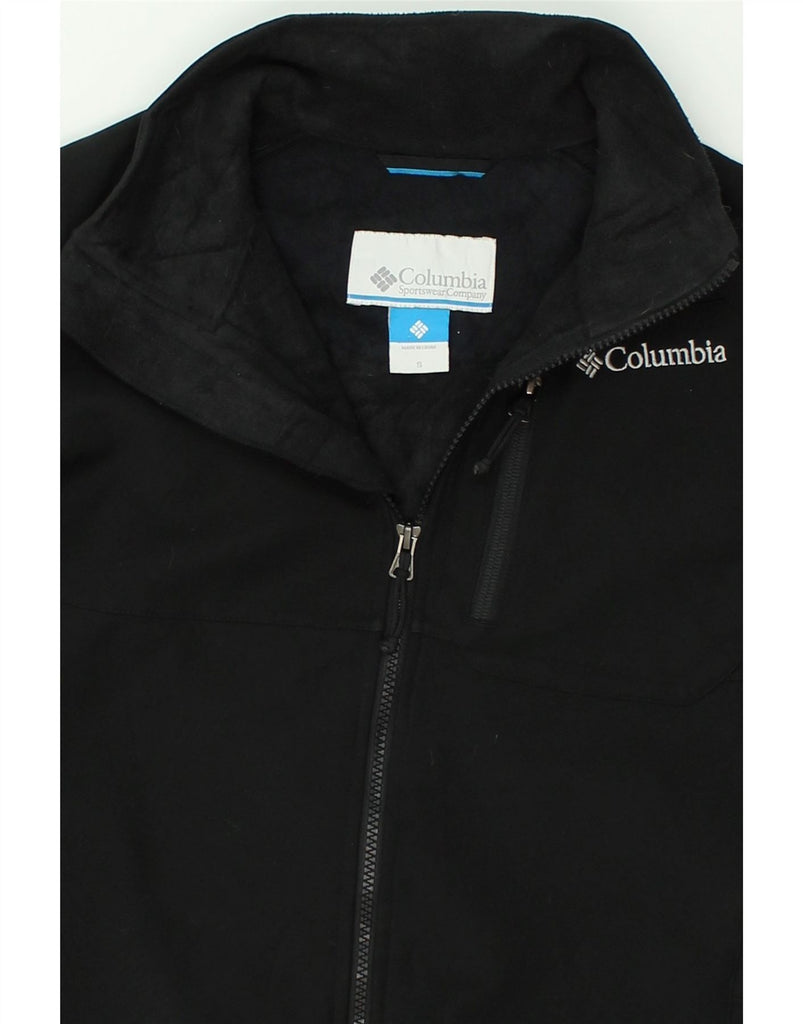 COLUMBIA Mens Rain Jacket UK 36 Small Black Polyester | Vintage Columbia | Thrift | Second-Hand Columbia | Used Clothing | Messina Hembry 