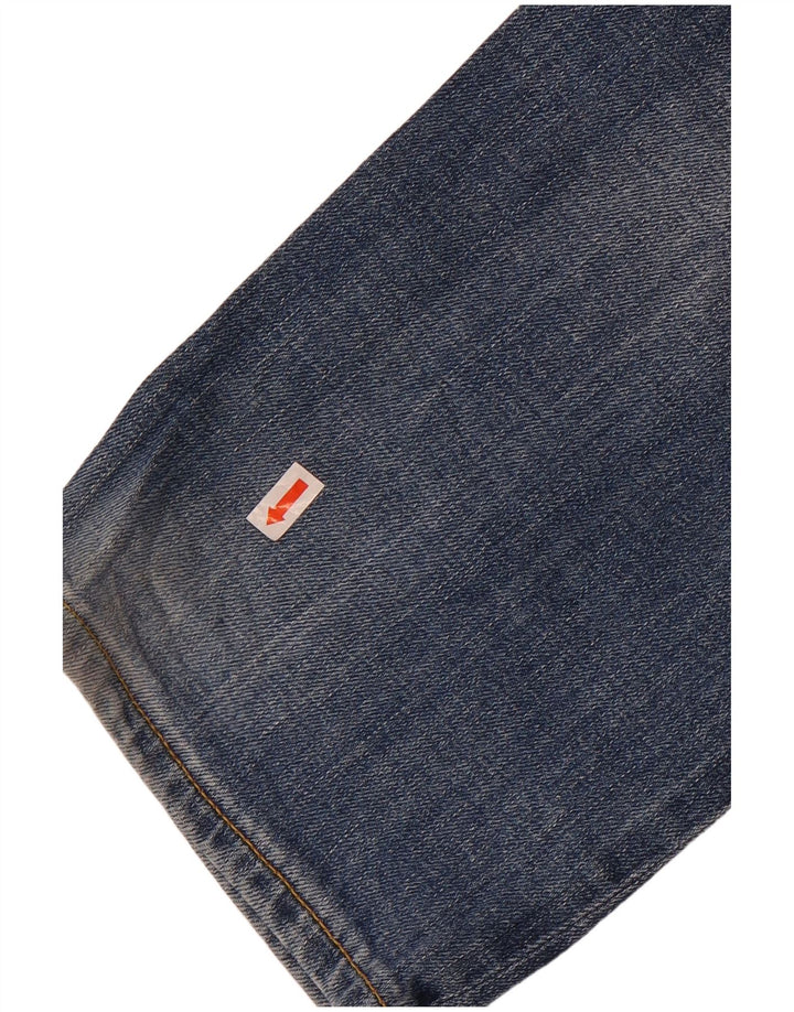 Tommy Hilfiger Mens Straight Jeans W33 L32 Blue Cotton