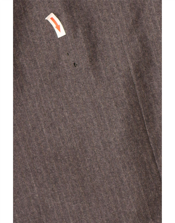 Valentino Mens 3 Button 2 Piece Suit IT 48 Medium W32 L29 Grey Pinstripe