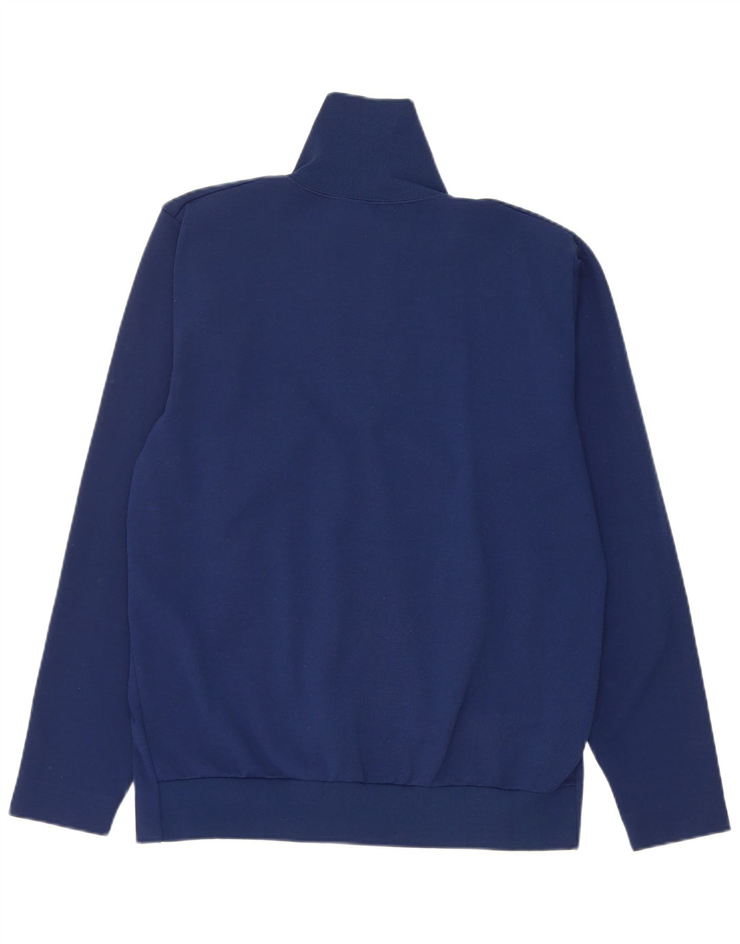 Vintage Mens Tracksuit Top Jacket Medium Navy Blue