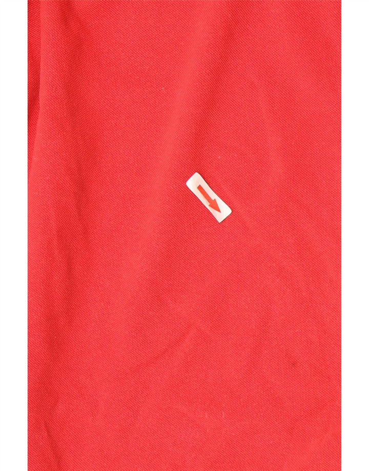Fila Mens Polo Shirt 2XL Red Cotton