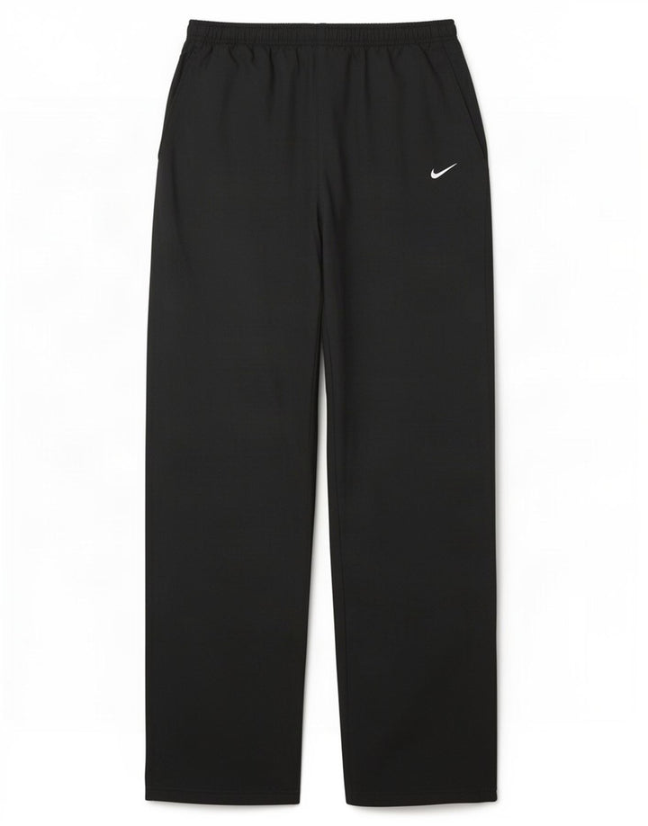 Nike Mens Windbreaker Trousers Large Black Polyester