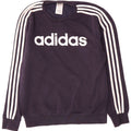 Adidas Mens Sweatshirt Jumper Medium Navy Blue Polyester