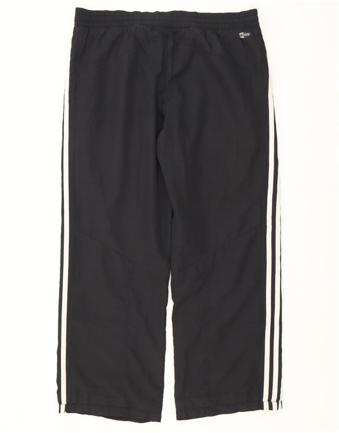Adidas Womens Clima Proof Tracksuit Trousers UK 12 Medium Black Polyester