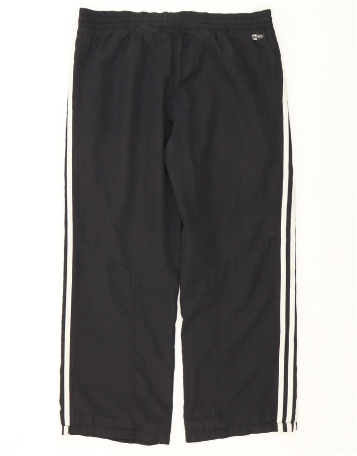 Adidas Womens Clima Proof Tracksuit Trousers UK 12 Medium Black Polyester