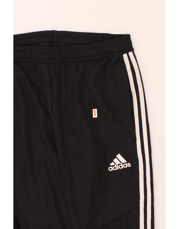 ADIDAS Mens Tracksuit Trousers Medium  Black Polyester Vintage Adidas and Second-Hand Adidas from Messina Hembry 
