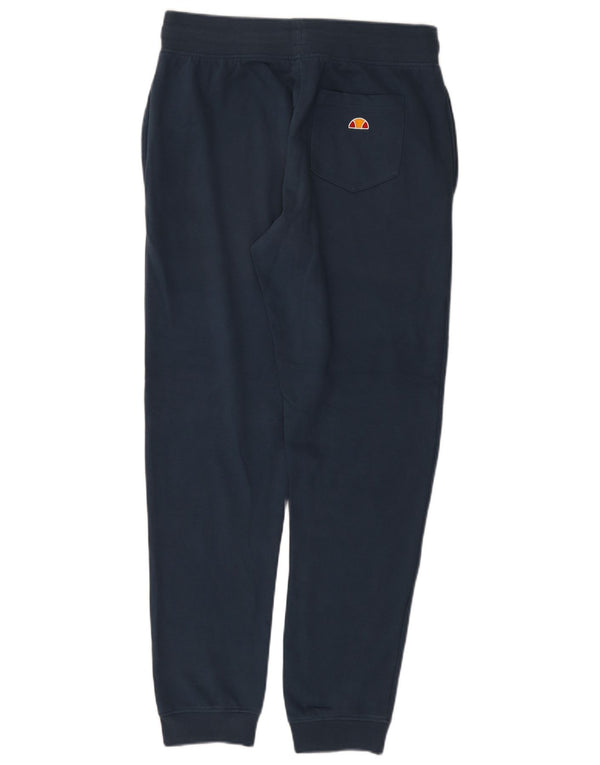 Ellesse Mens Graphic Tracksuit Trousers Joggers Medium Navy Blue Sports
