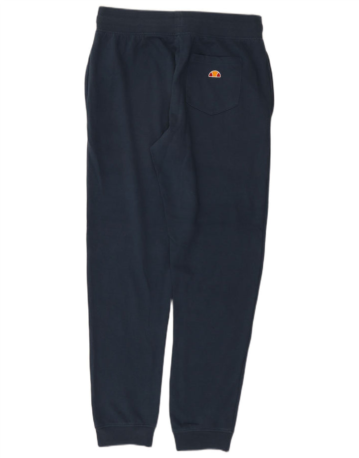 Ellesse Mens Graphic Tracksuit Trousers Joggers Medium Navy Blue Sports