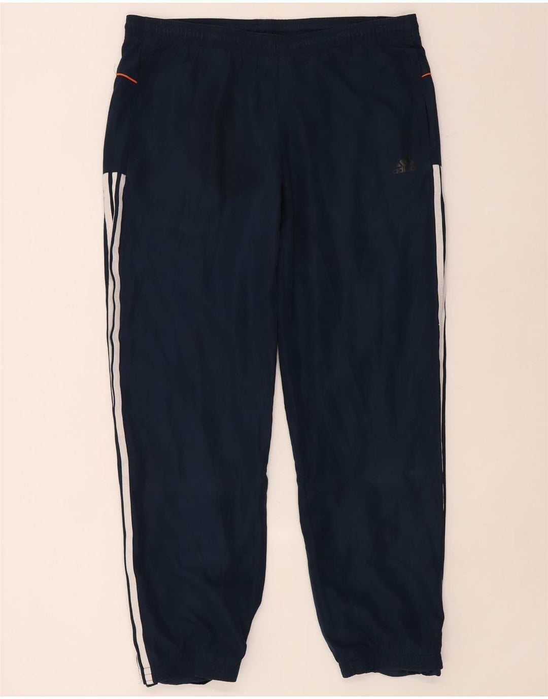 Adidas Mens Tracksuit Trousers Joggers UK 40/42 Medium Navy Blue Polyester