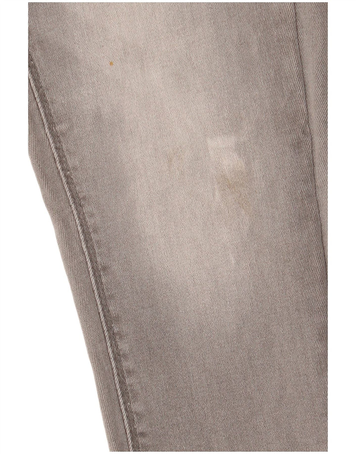 Eleven Degrees Womens Skinny Jeans W28 L30 Grey Cotton