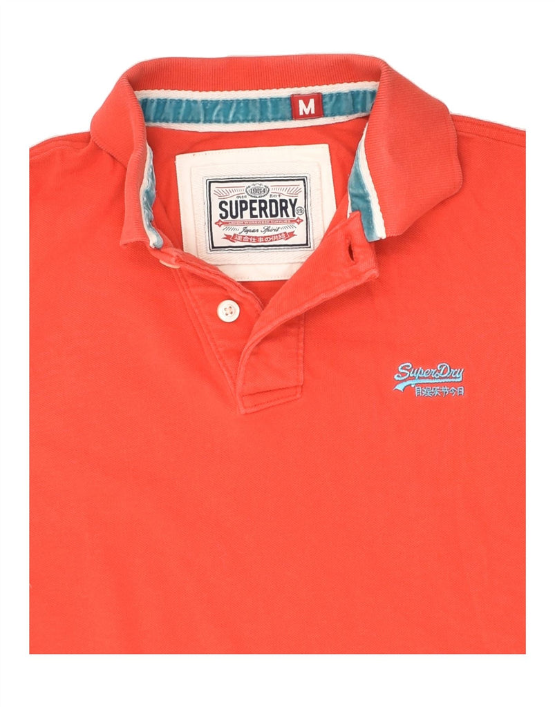 SUPERDRY Mens Polo Shirt Medium Red Cotton | Vintage Superdry | Thrift | Second-Hand Superdry | Used Clothing | Messina Hembry 