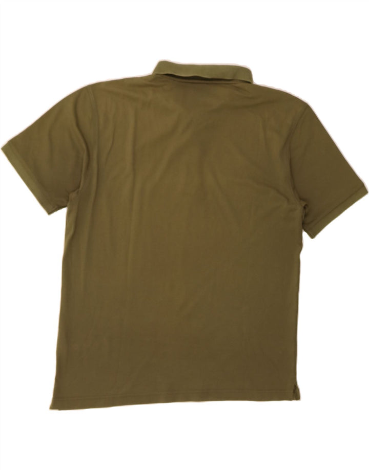 CHAMPION Mens Polo Shirt XL Khaki Cotton Vintage Champion and Second-Hand Champion from Messina Hembry 