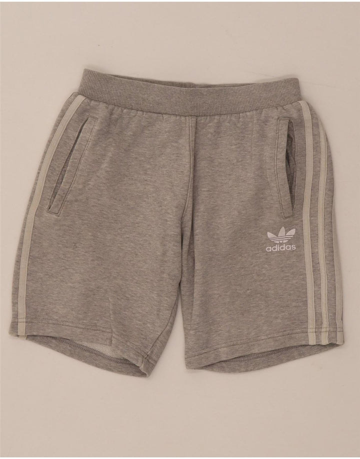 Adidas Boys Sport Shorts 11-12 Years  Grey Cotton