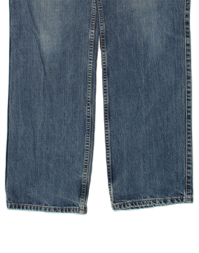 MUSTANG Womens Straight Jeans W34 L32 Blue Cotton | Vintage Mustang | Thrift | Second-Hand Mustang | Used Clothing | Messina Hembry 