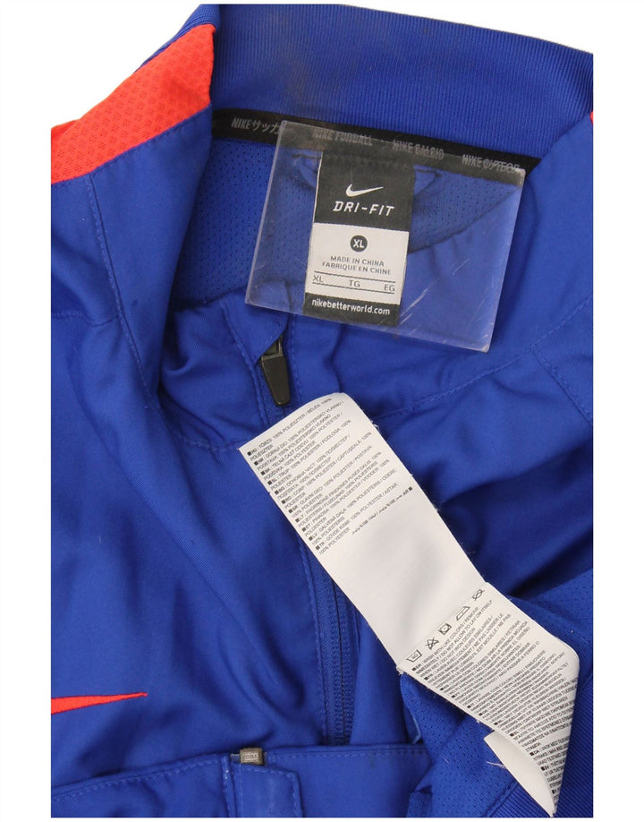 Nike Mens Manchester United Graphic Tracksuit Top Jacket XL Blue Polyester