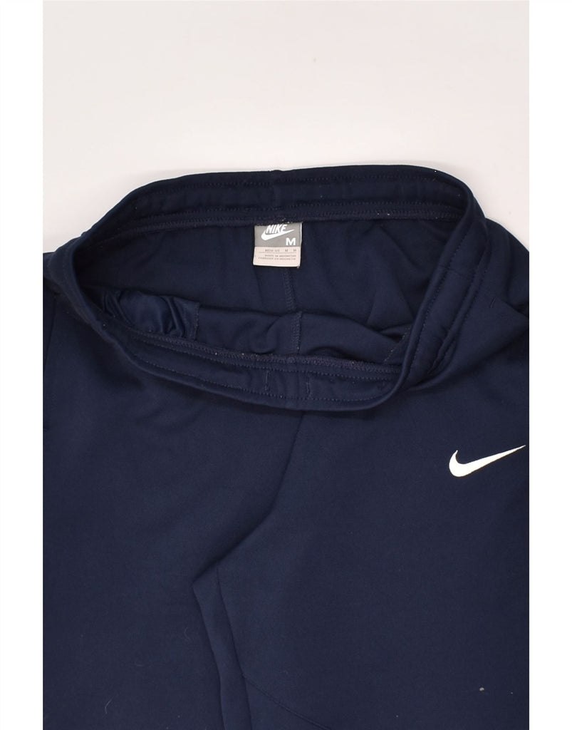 NIKE Boys Tracksuit Trousers 10-11 Years Medium  Navy Blue Polyester | Vintage Nike | Thrift | Second-Hand Nike | Used Clothing | Messina Hembry 