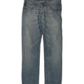 ARMANI Womens Straight Jeans W27 L27 Blue Cotton Vintage Armani and Second-Hand Armani from Messina Hembry 