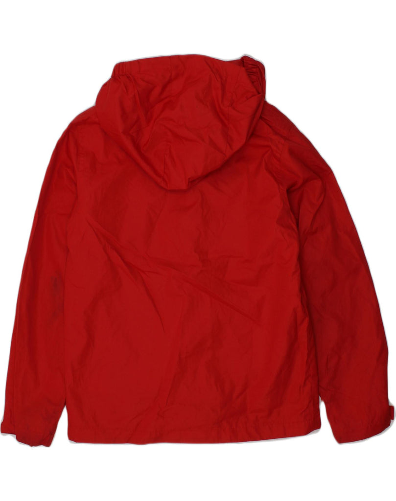 MOUNTAIN WAREHOUSE Boys Hooded Rain Jacket 7-8 Years Red Polyester | Vintage Mountain Warehouse | Thrift | Second-Hand Mountain Warehouse | Used Clothing | Messina Hembry 