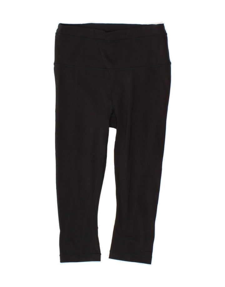 ATHLETA Womens Crop Leggings UK 6 XS Black Vintage Athleta and Second-Hand Athleta from Messina Hembry 