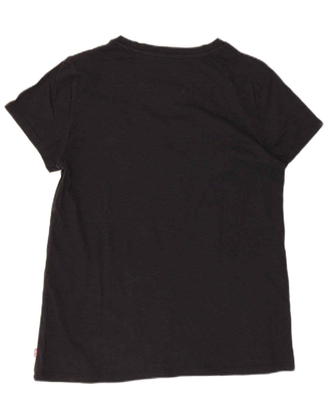 Levi's Womens Graphic T-Shirt Top UK 10 Small Black